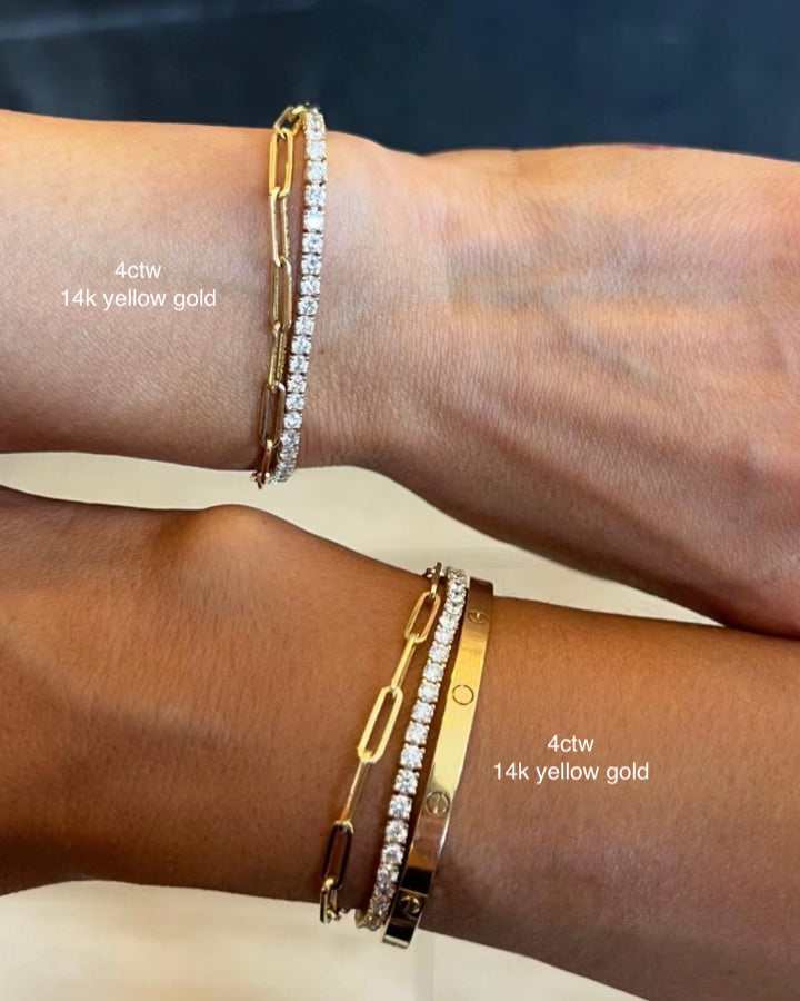Tennis Bracelet (Lab Grown Diamonds)