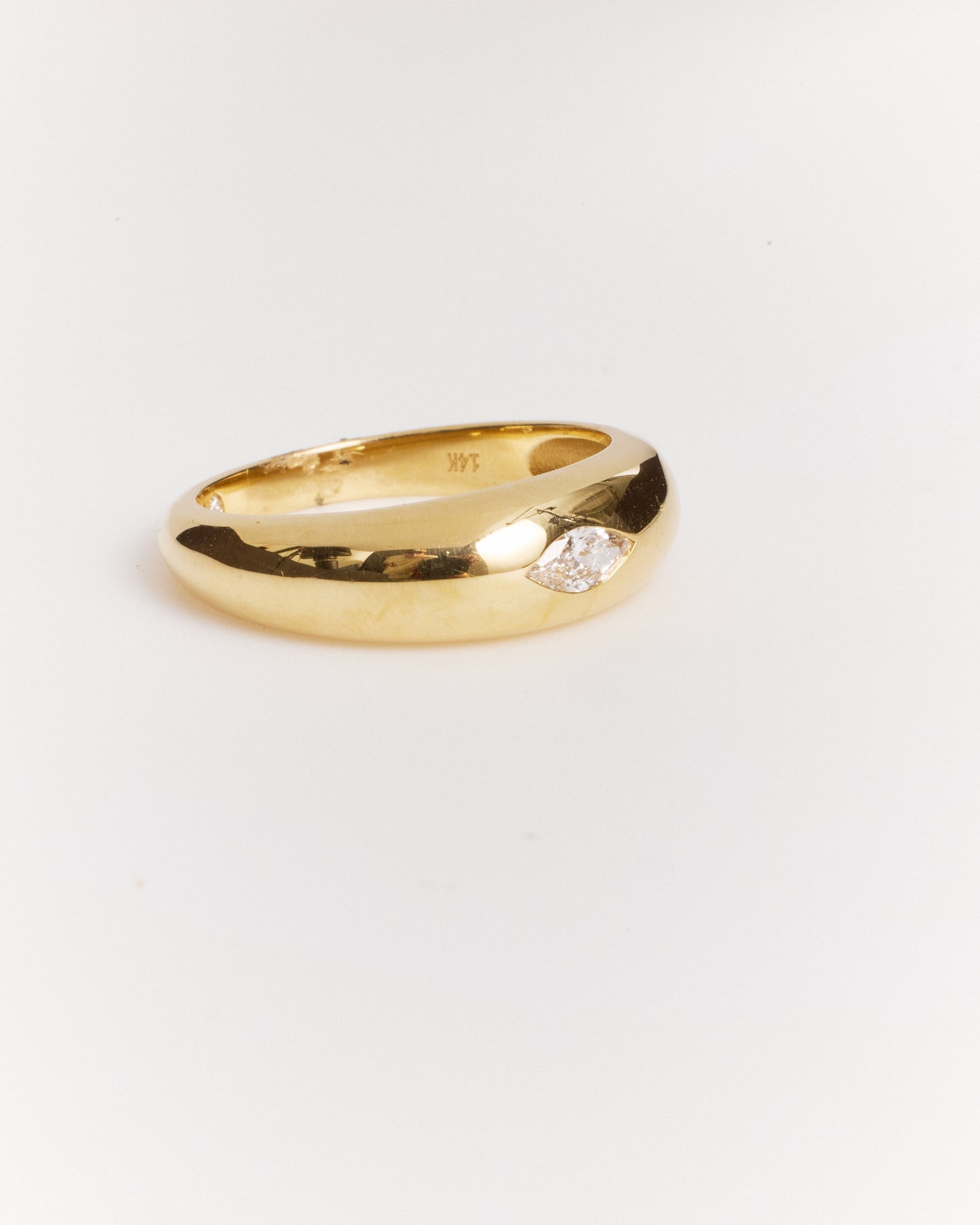 Marquise Diamond Donut Band (Mined Natural Diamond)