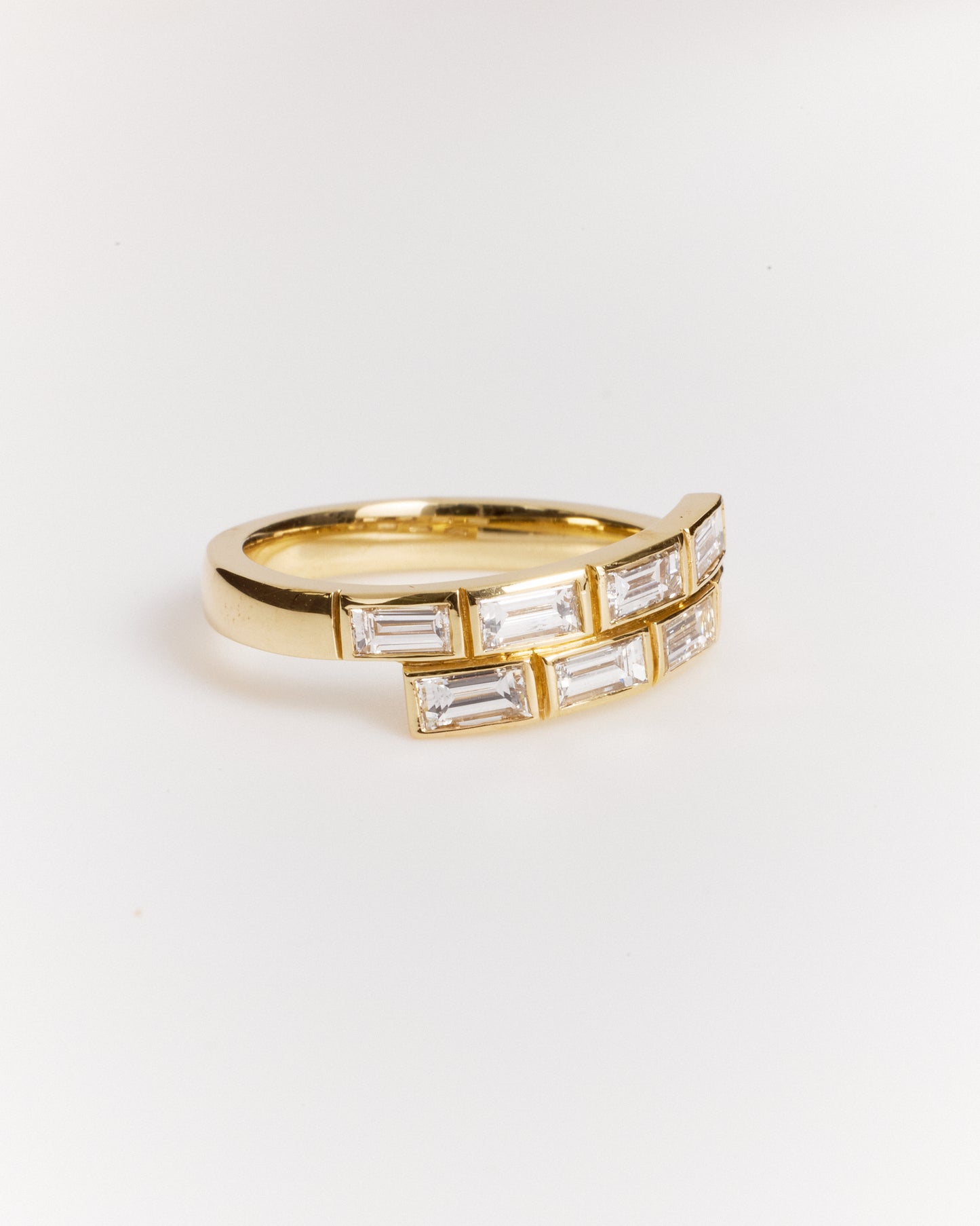 Baguette Double Band (Lab Grown Diamonds)