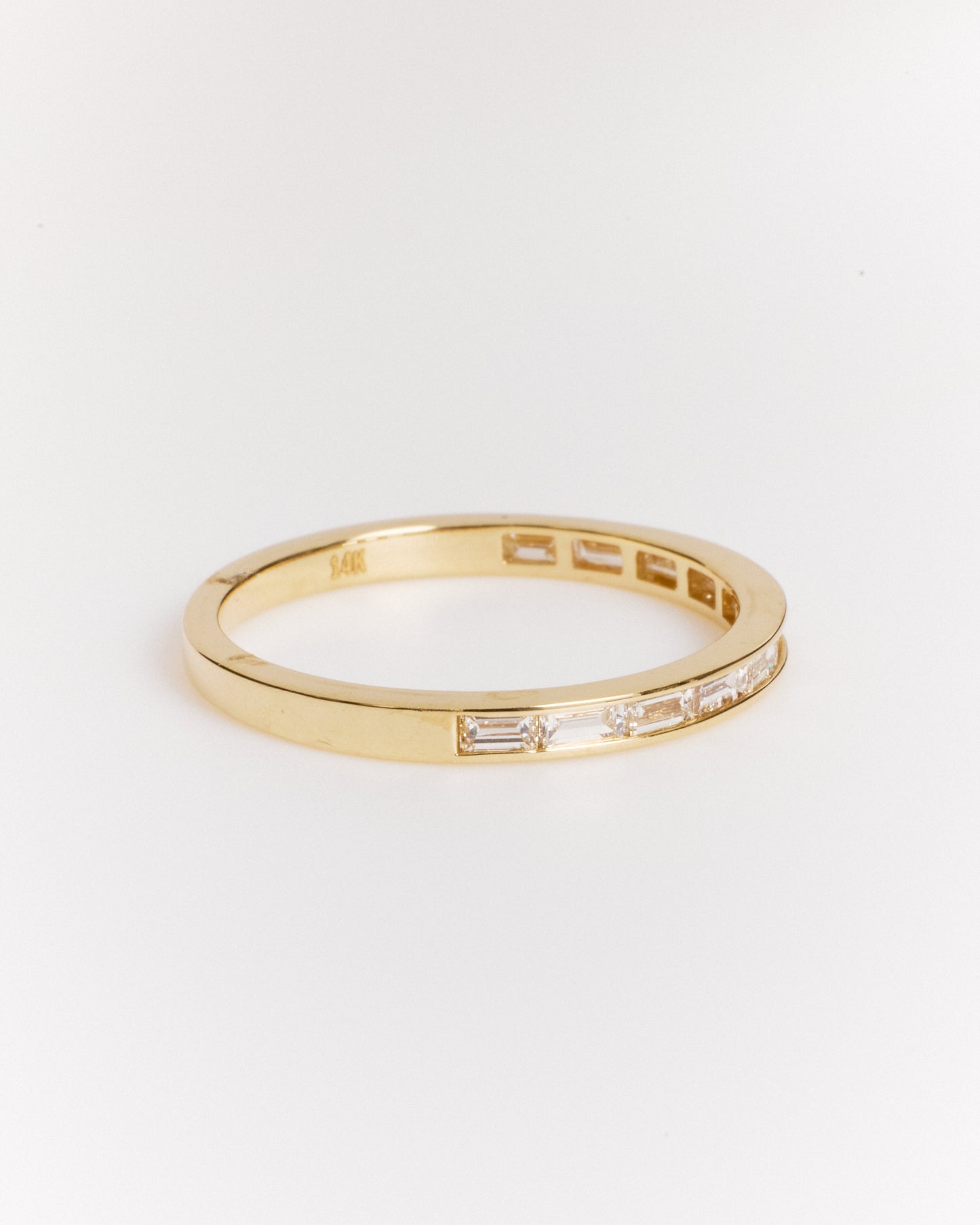 Channel Set Baguette Band (Mined Natural Diamonds)