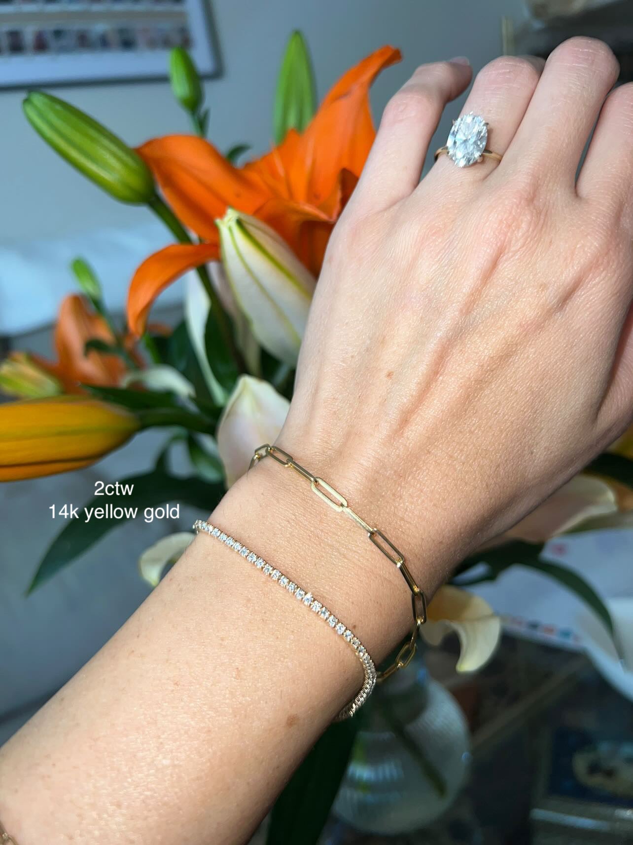 Tennis Bracelet (Mined Natural Diamonds)
