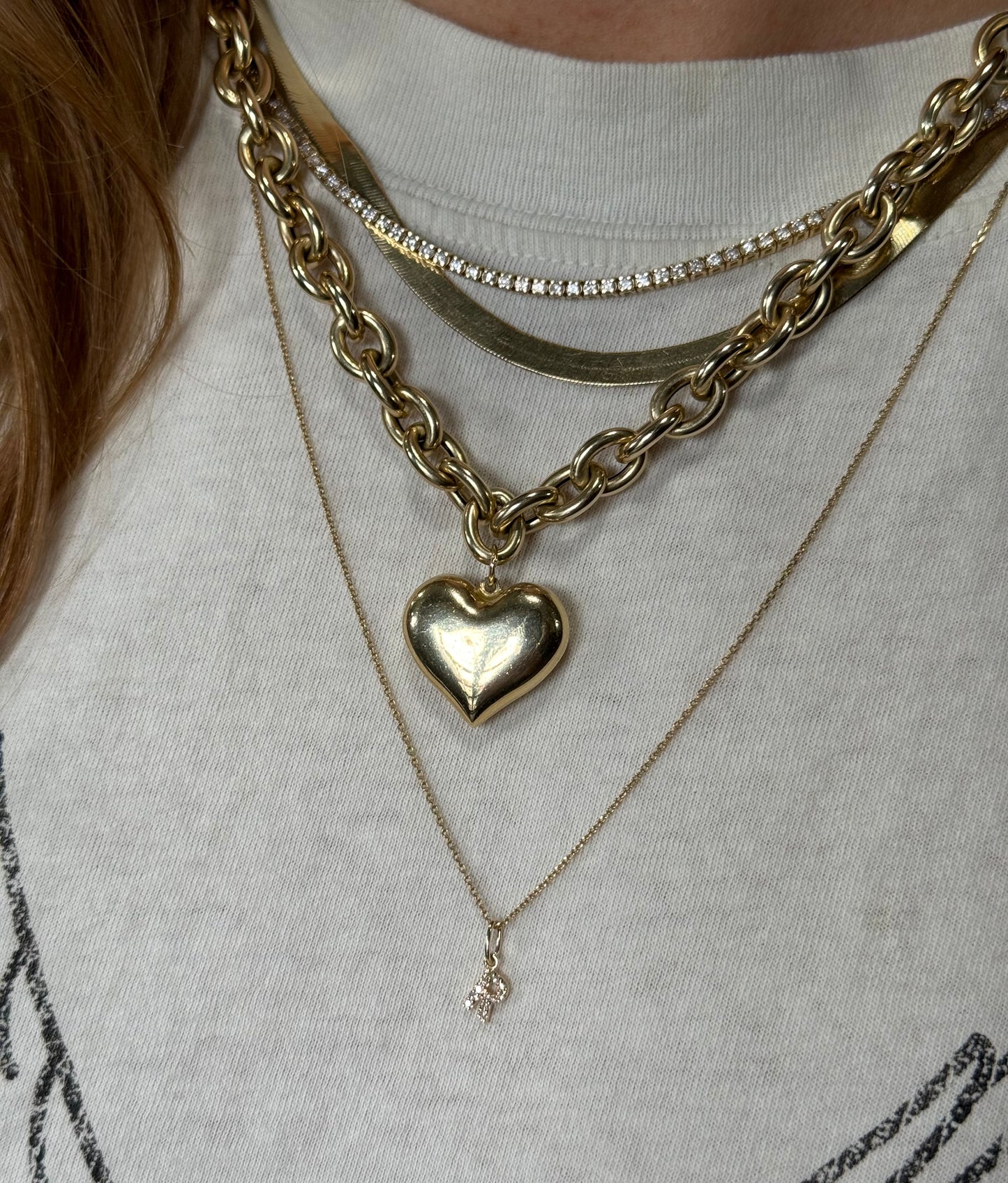 5ctw Diamond Tennis Necklace