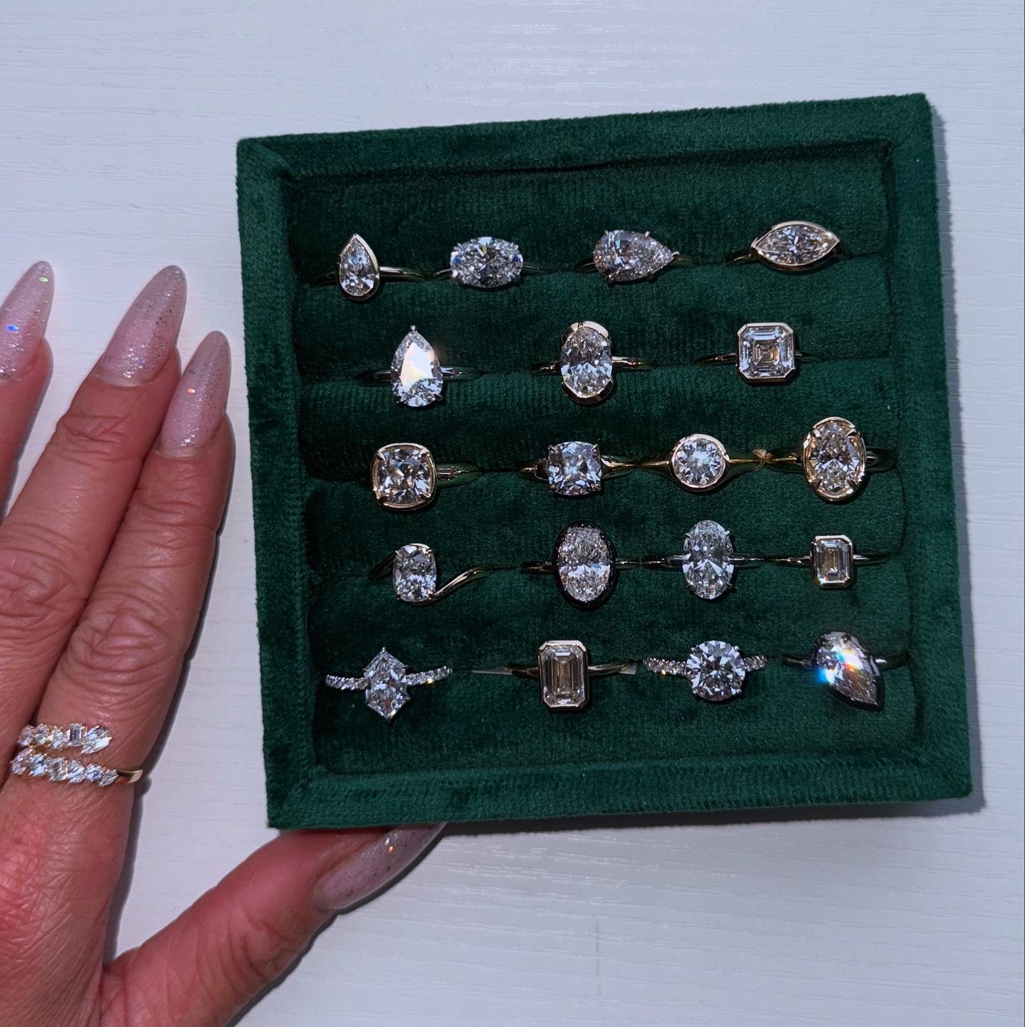 East/West London Engagement Ring
