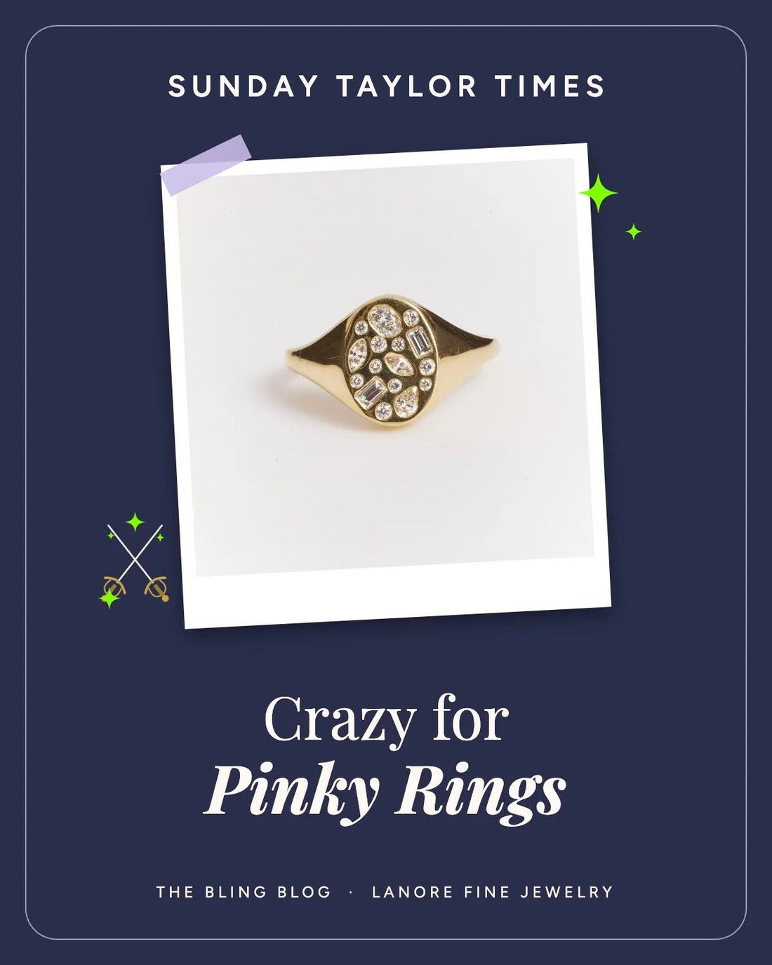 Crazy for Pinky Rings: Lean Into Your Inner Mob Boss - Lanore Fine Jewelry