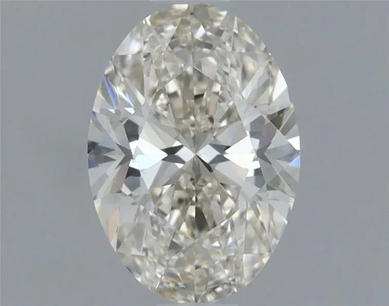 0.71ct Oval Natural Diamond (Colour Brown, Clarity VVS1, GIA Certified)