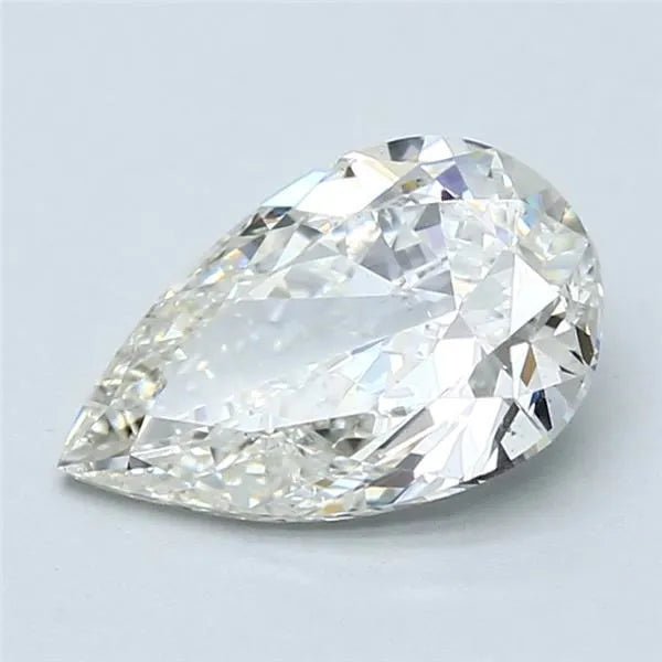 2.01ct Pear Natural Diamond (Colour I, Clarity SI1, Cut VG, GIA Certified) - Lanore Fine Jewelry