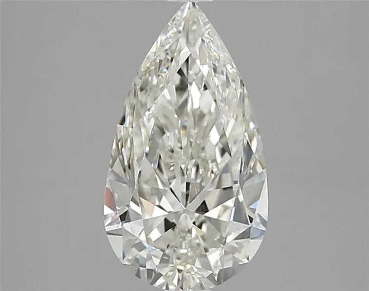 2.01ct Pear Natural Diamond (Colour J, Clarity VS2, Cut EX, GIA Certified) - Lanore Fine Jewelry