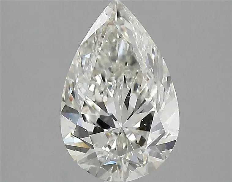 2.02ct Pear Natural Diamond (Colour J, Clarity SI1, GIA Certified) - Lanore Fine Jewelry