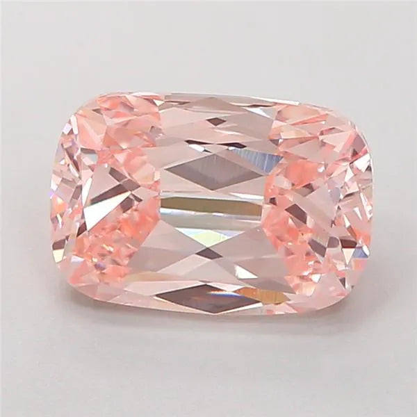 3.00ct Cushion modified Lab Grown Diamond (Colour Fancy Intense Pink, Clarity VS1, IGI Certified)