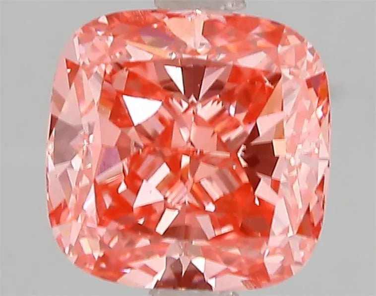 3.00ct Cushion modified Lab Grown Diamond (Colour Fancy Vivid Pink, Clarity VS1, IGI Certified)