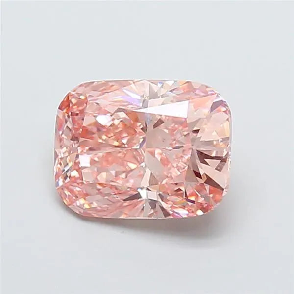 3.51ct Cushion modified Lab Grown Diamond (Colour Fancy Vivid Pink, Clarity VS2, IGI Certified)