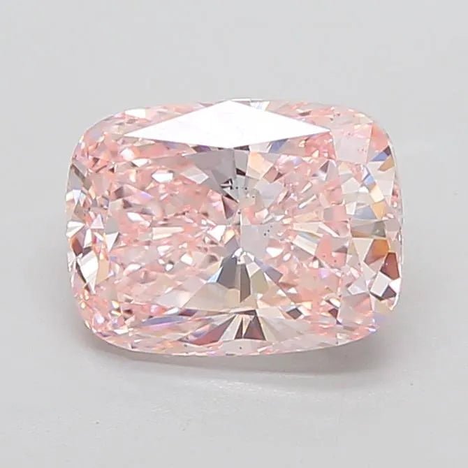 4.02ct Cushion modified Lab Grown Diamond (Colour Fancy Intense Pink, Clarity VS2, IGI Certified) - Lanore Fine Jewelry