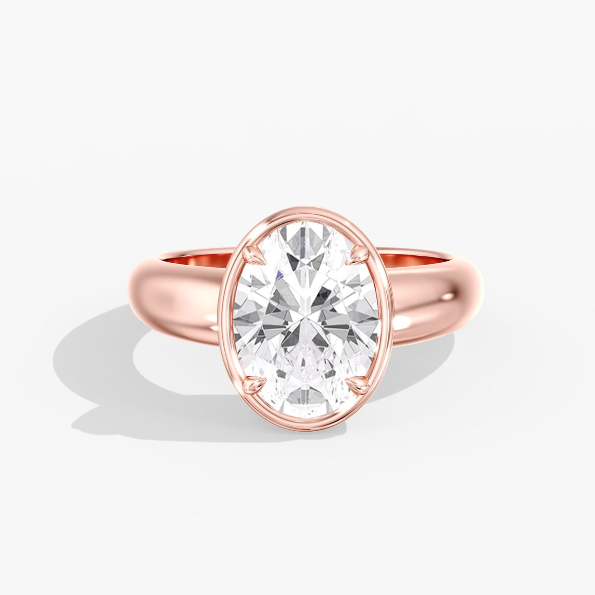 Oval Diamond Ring, 3 ct