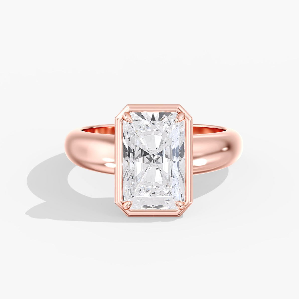 Radiant Cut Diamond Ring, 3 ct