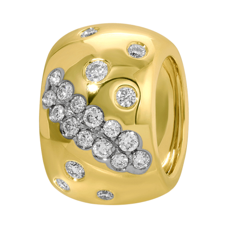 Diamond Starry Night Bead - Lanore Fine Jewelry