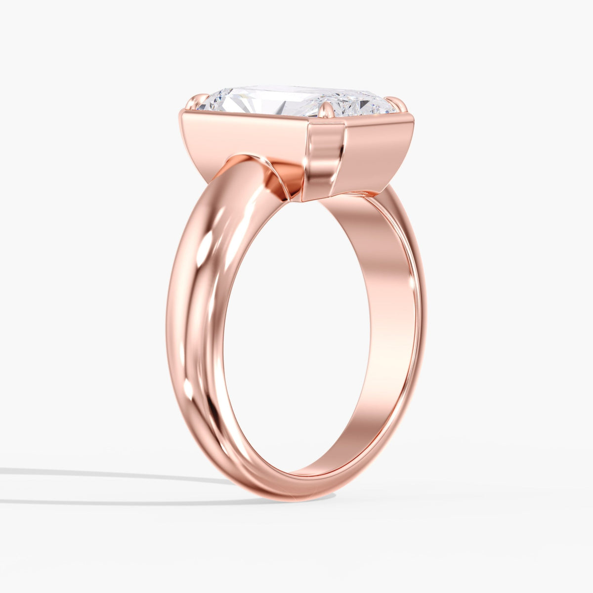 Radiant Cut Diamond Ring, 3 ct