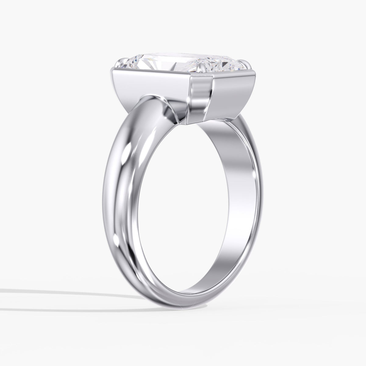 Radiant Cut Diamond Ring, 3 ct