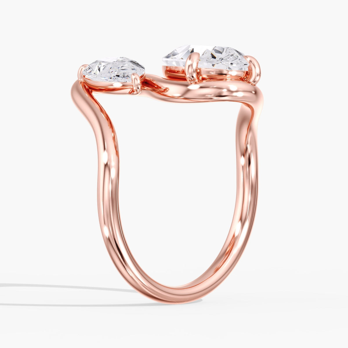 Statement Pear Diamond Ring, 3 ct