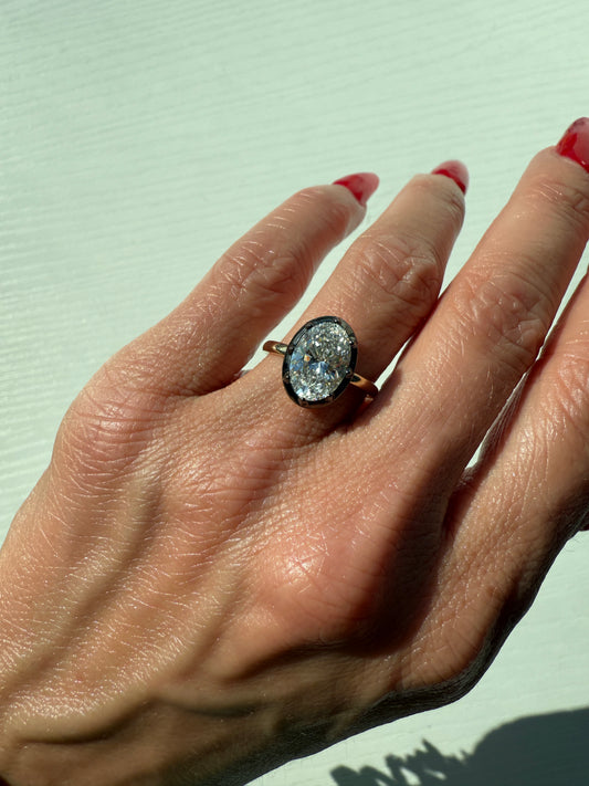 Oval Cut Tokyo Engagement Ring