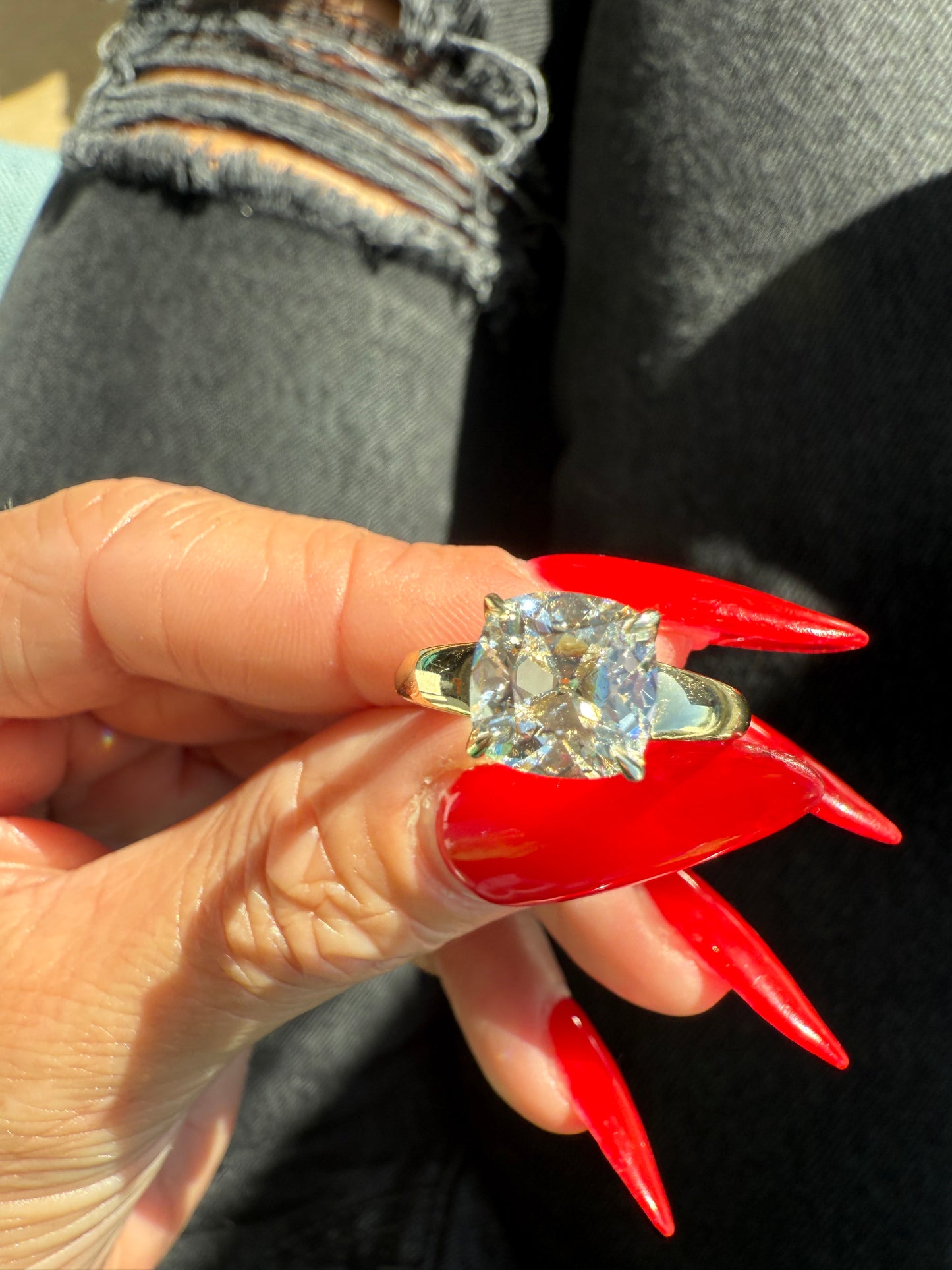 Manhattan Solitaire Engagement Ring