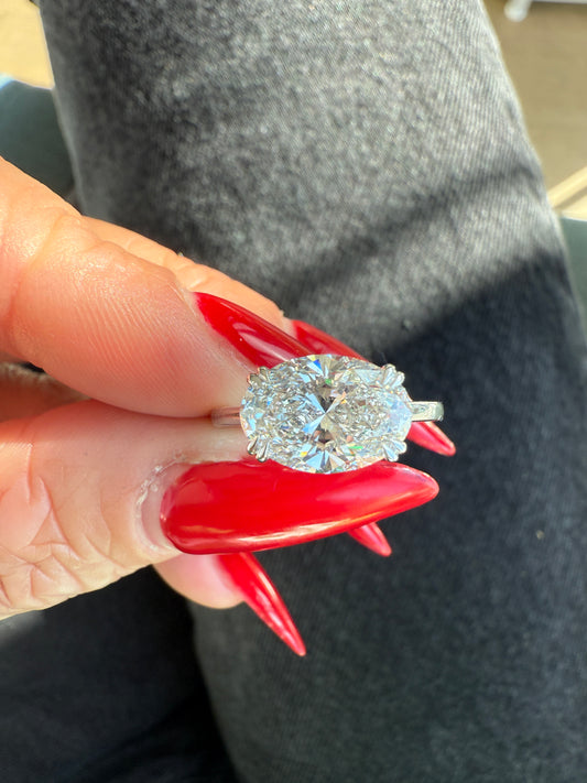 East/West London Engagement Ring