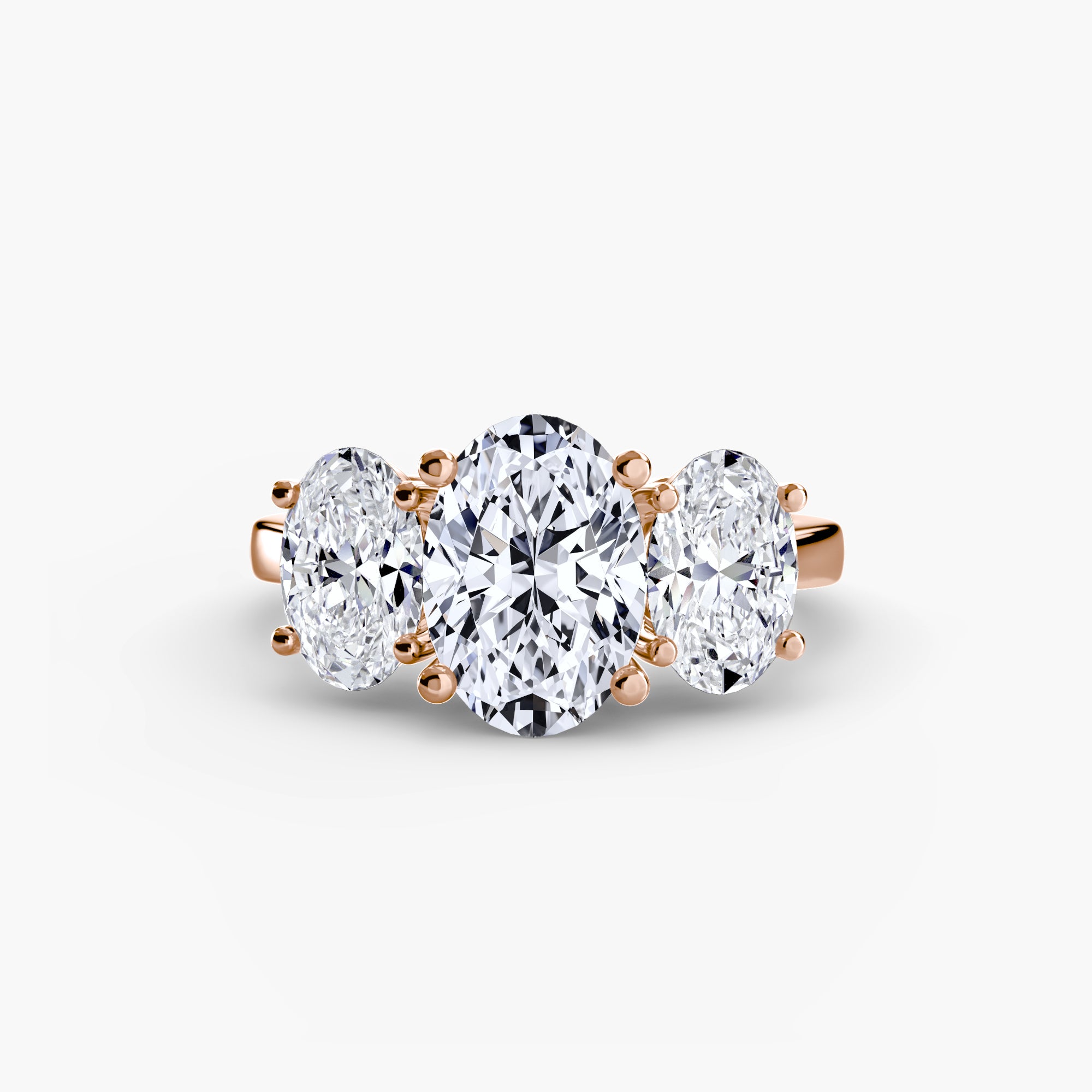 Trilogy Oval - Lanore Fine Jewelry