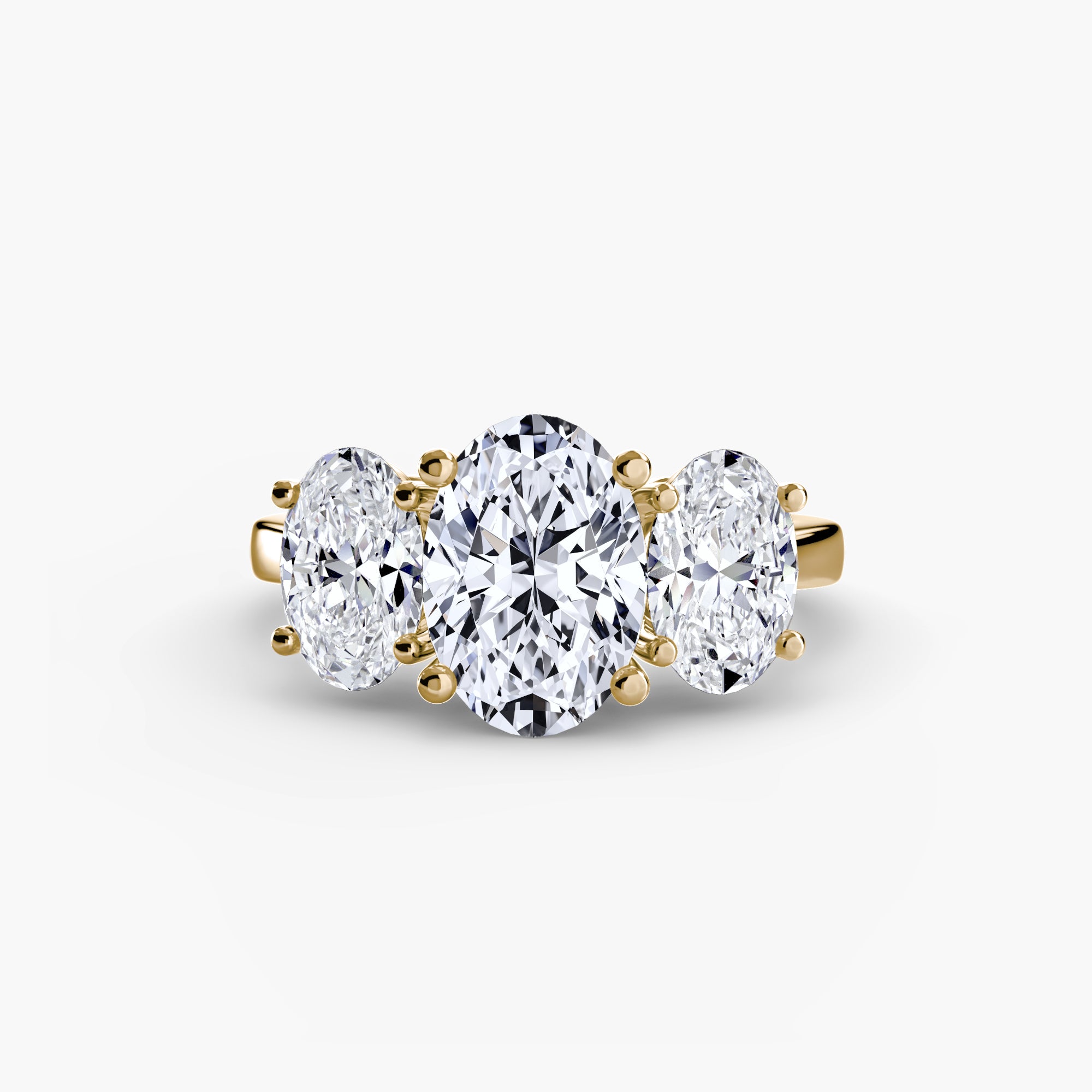 Trilogy Oval - Lanore Fine Jewelry
