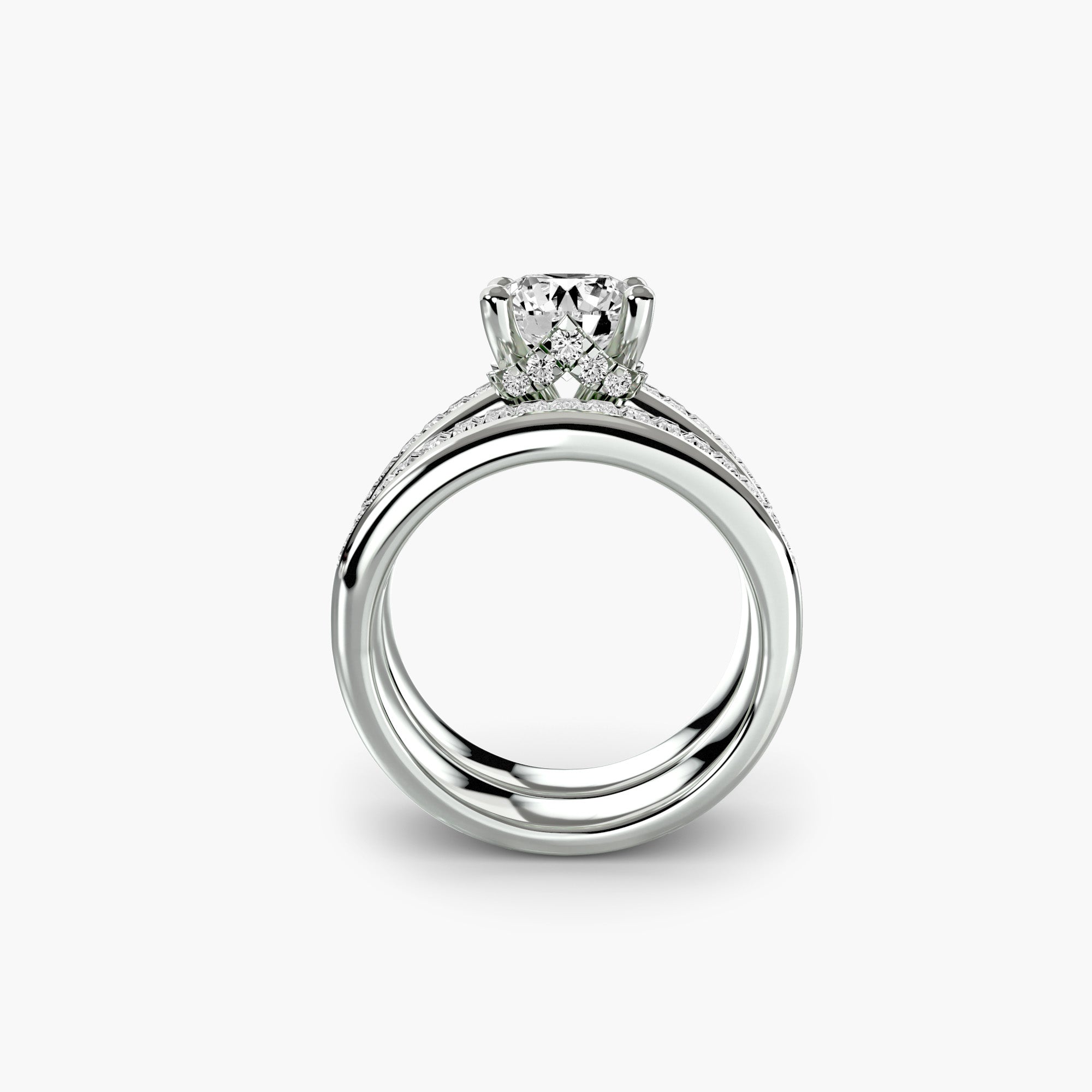 Baguette Channel Solitaire - Lanore Fine Jewelry