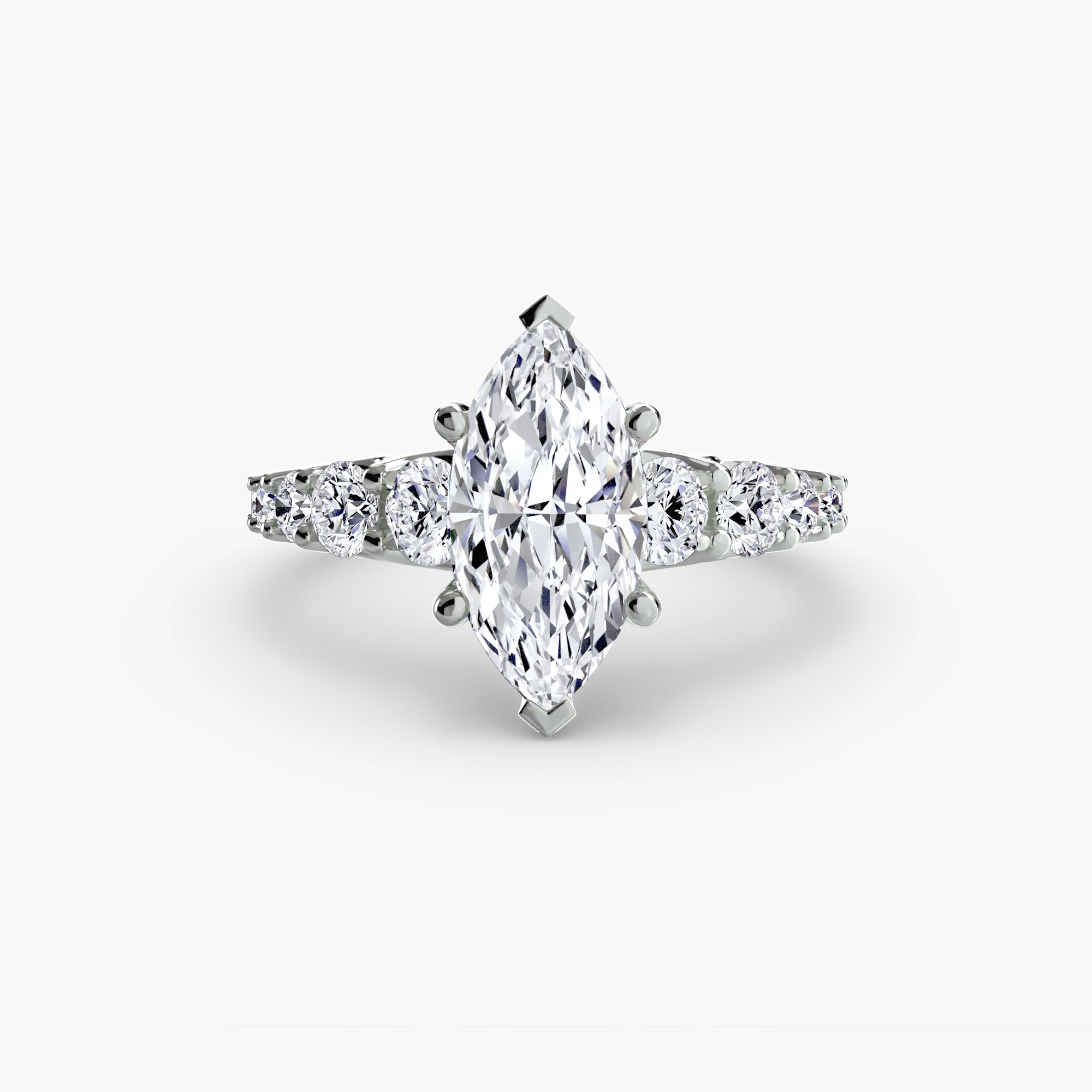 The Graduated Accent Ring - Lanore Fine Jewelry