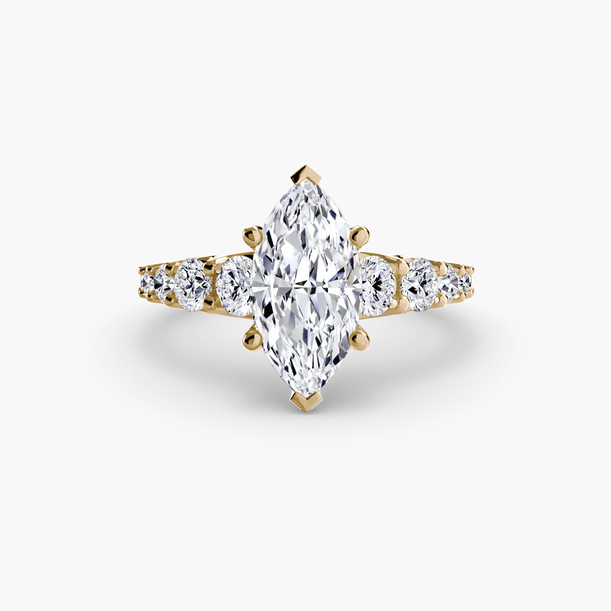 The Graduated Accent Ring - Lanore Fine Jewelry