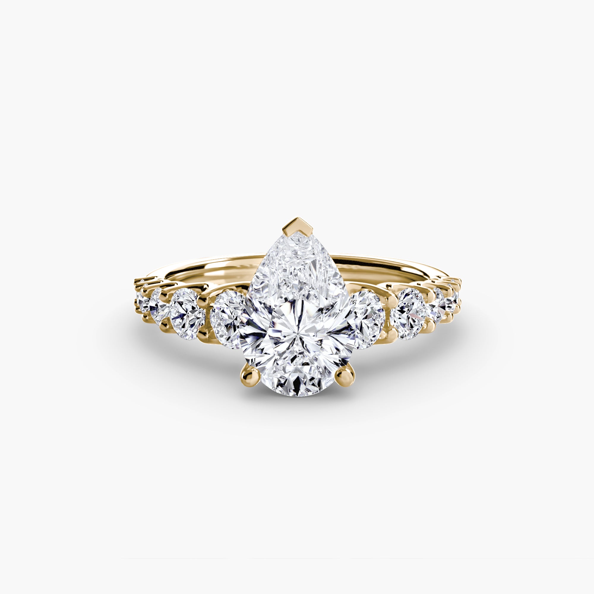 The Graduated Accent Ring - Lanore Fine Jewelry