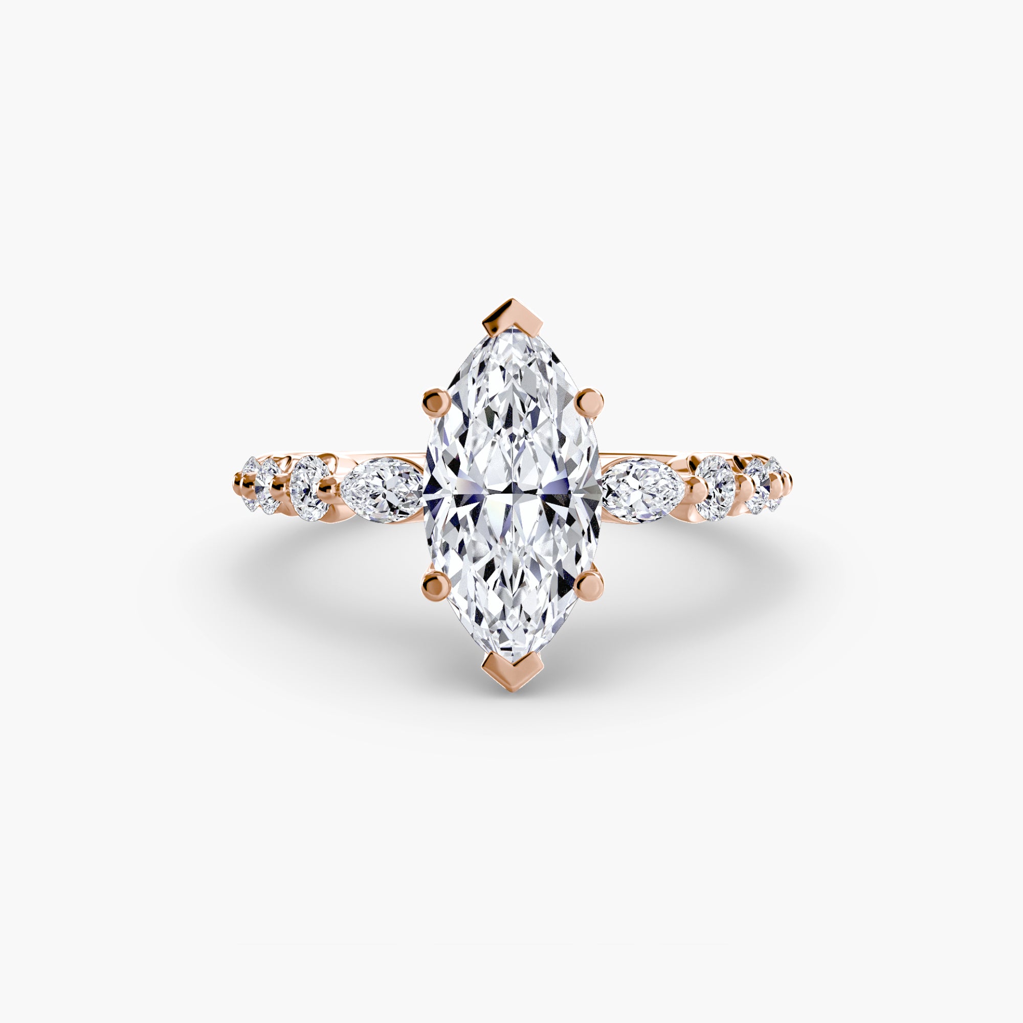 The Tiered Accent Ring - Lanore Fine Jewelry