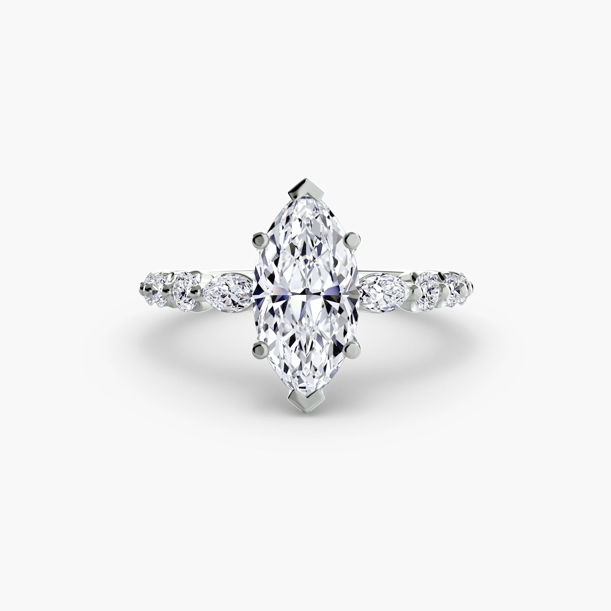 The Tiered Accent Ring - Lanore Fine Jewelry