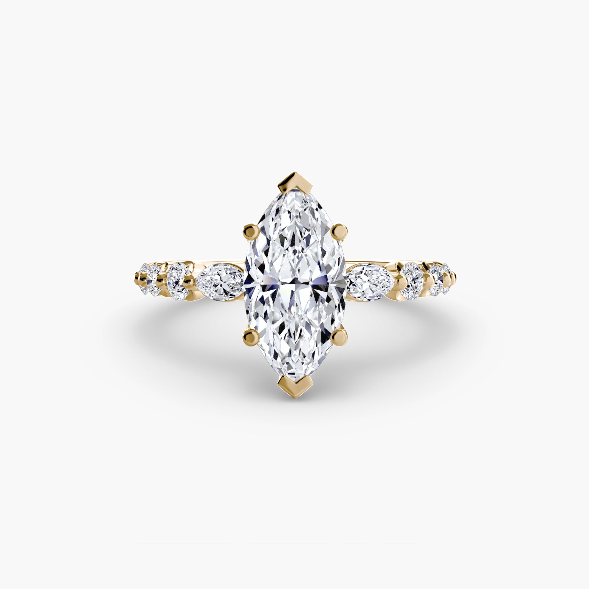 The Tiered Accent Ring - Lanore Fine Jewelry