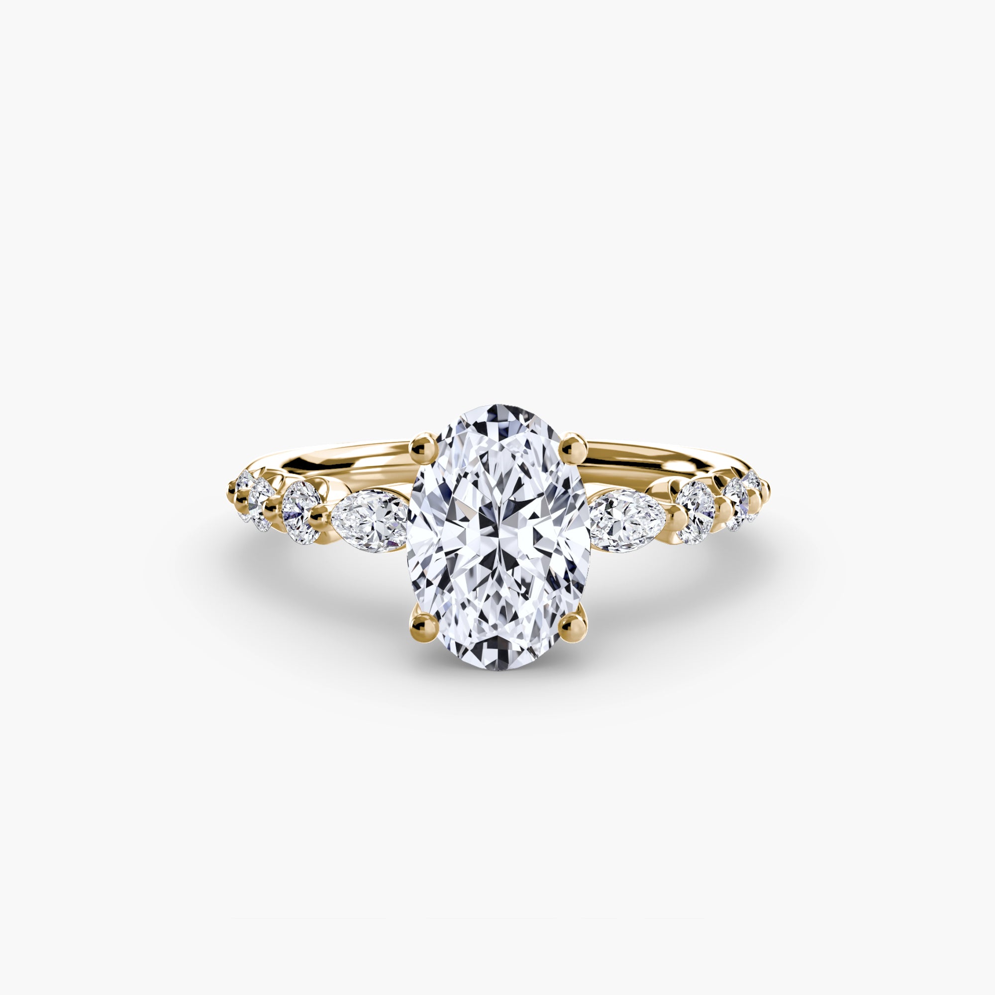 The Tiered Accent Ring - Lanore Fine Jewelry