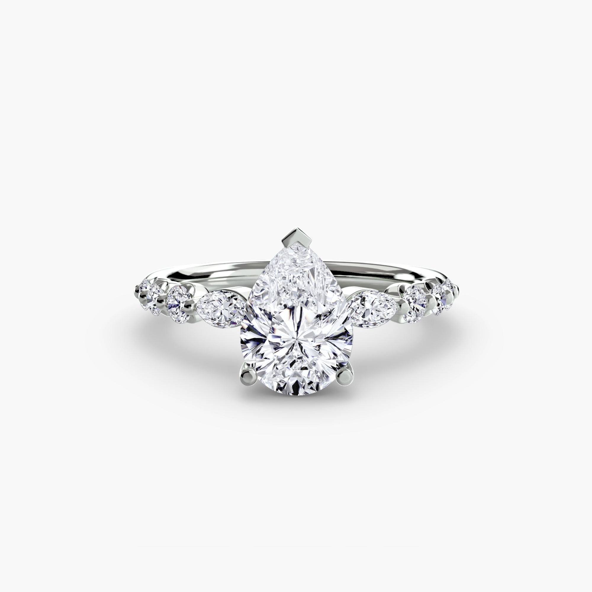 The Tiered Accent Ring - Lanore Fine Jewelry