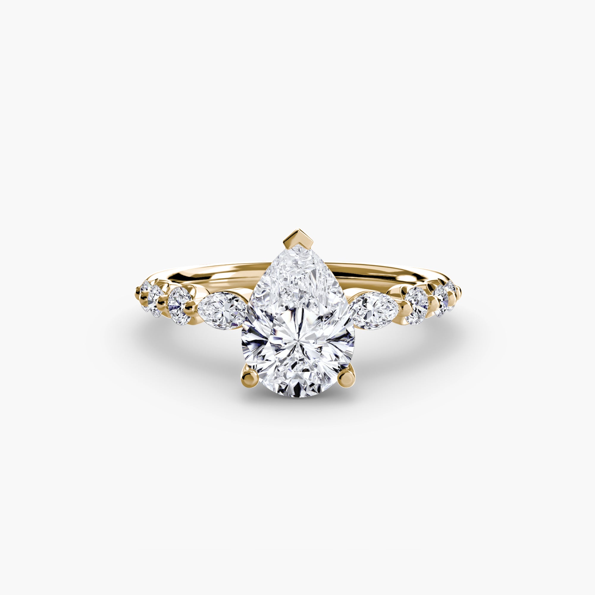 The Tiered Accent Ring - Lanore Fine Jewelry