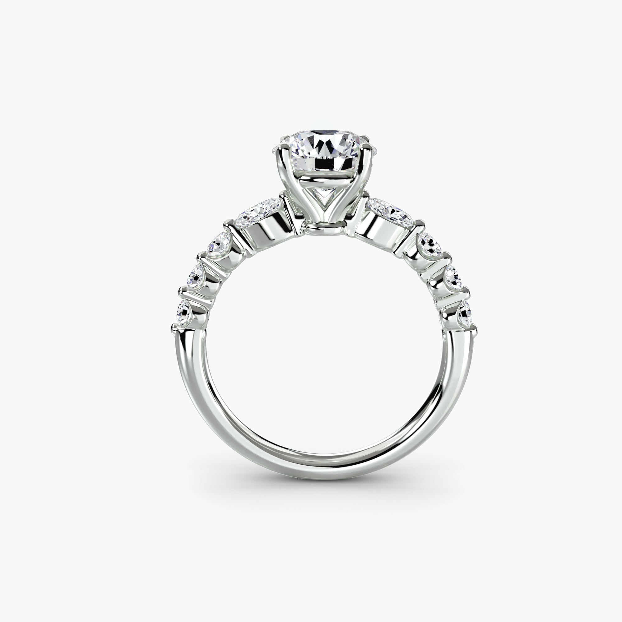 The Tiered Accent Ring - Lanore Fine Jewelry