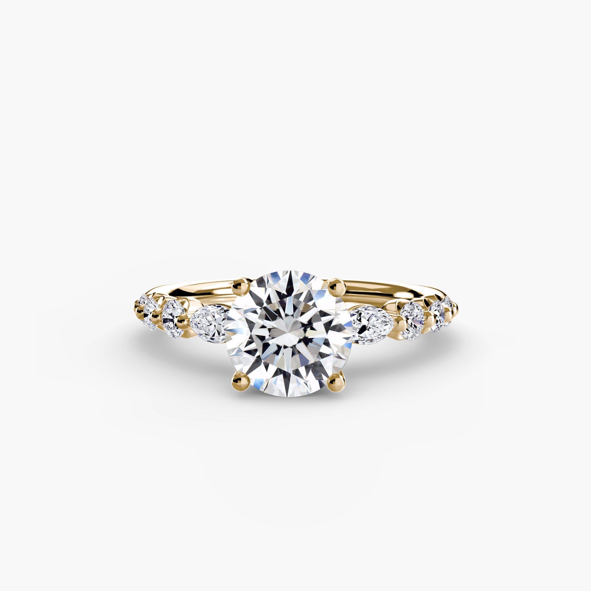 The Tiered Accent Ring - Lanore Fine Jewelry