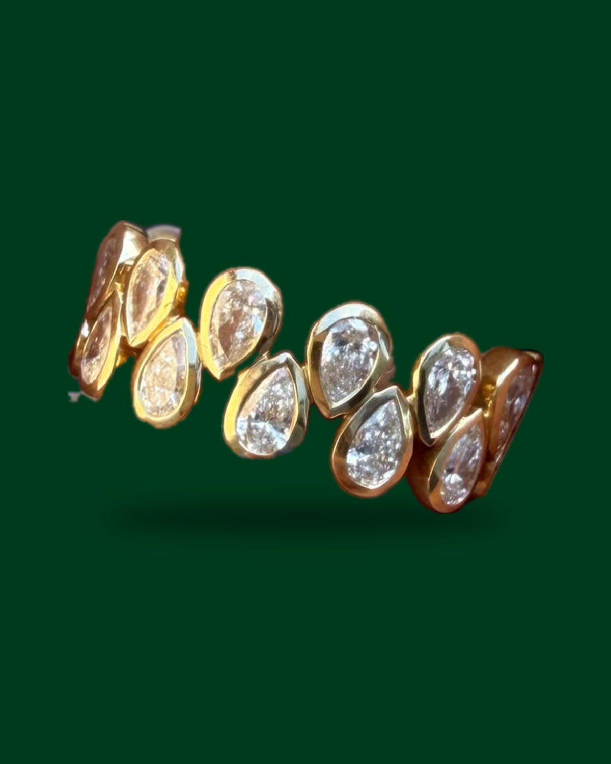 Figure 8 Eternity Band (Pear Cut)
