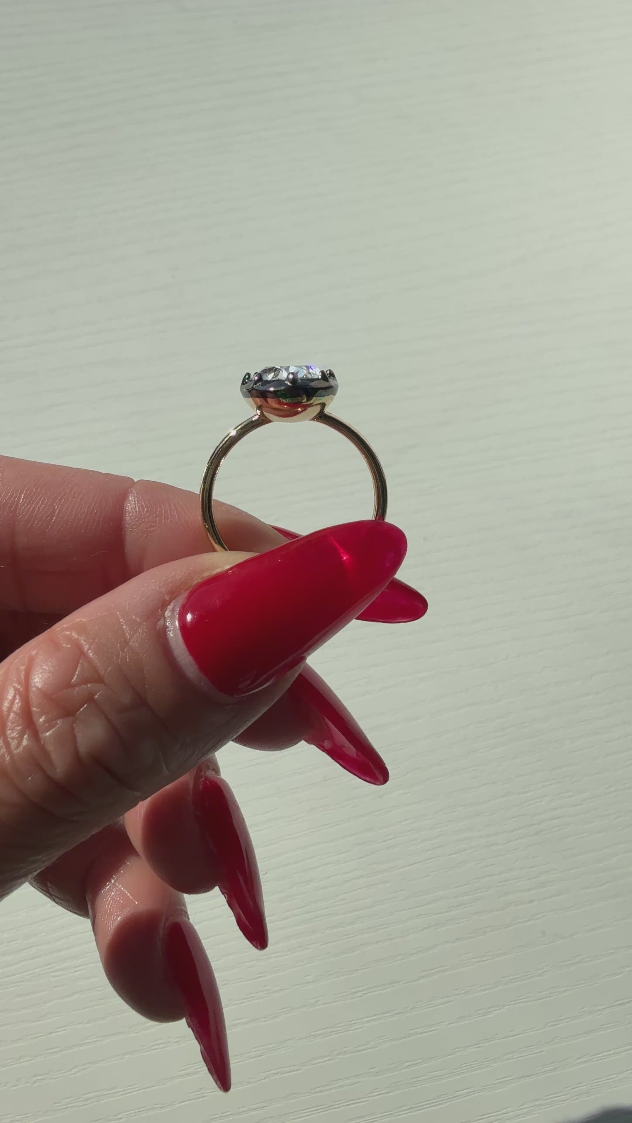 Oval Cut Tokyo Engagement Ring