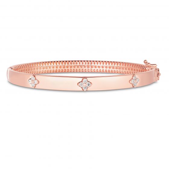 Diamond Clover Bangle